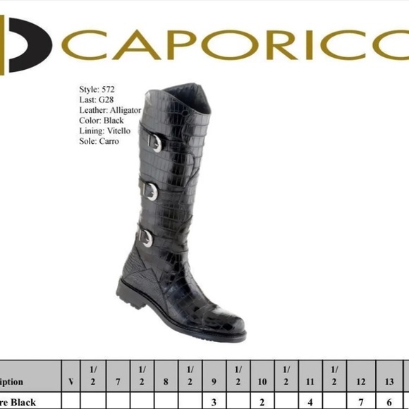 CAPORICCI 572 Alligator boots - Picture 11 of 11